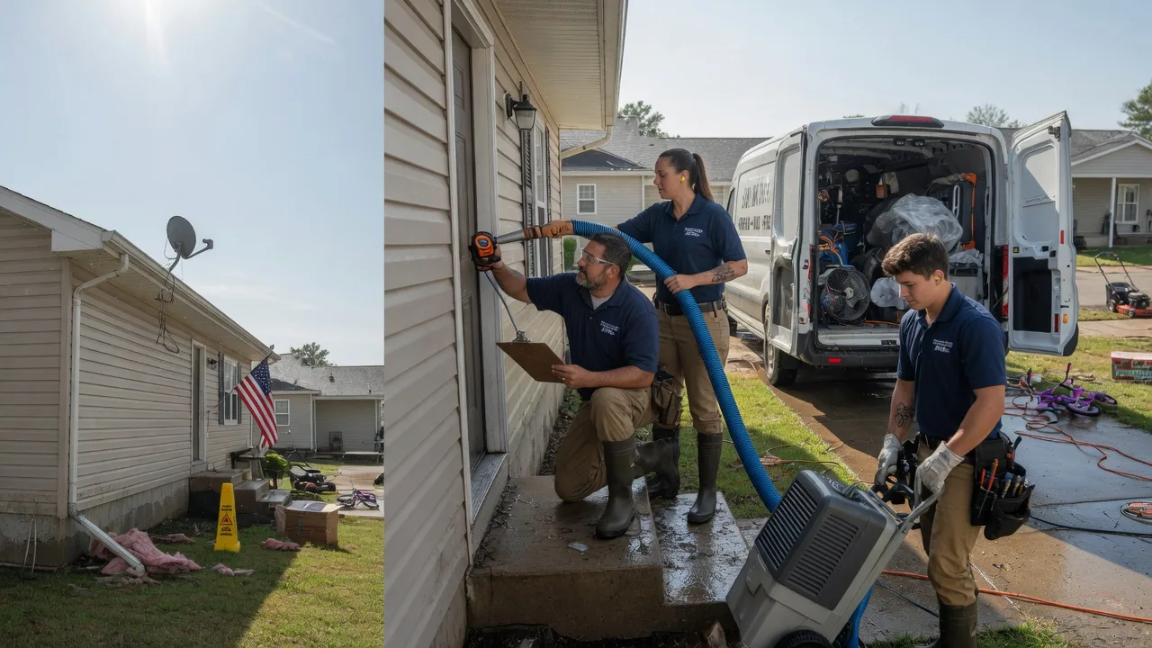 Ceiling Water Damage Restoration in Erwin, TN near me